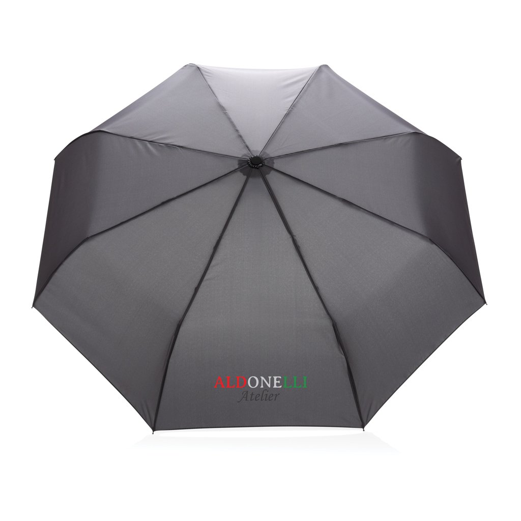 21" bambus auto-open/close dáždnik Impact zo 190T RPET AWARE - XD Collection