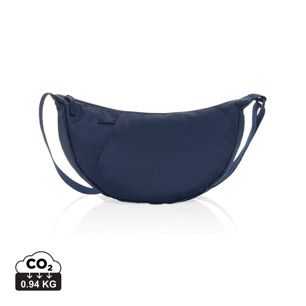 Crescent XL AWARE™ RPET taška cez rameno v tvare polmesiaca - XD Collection