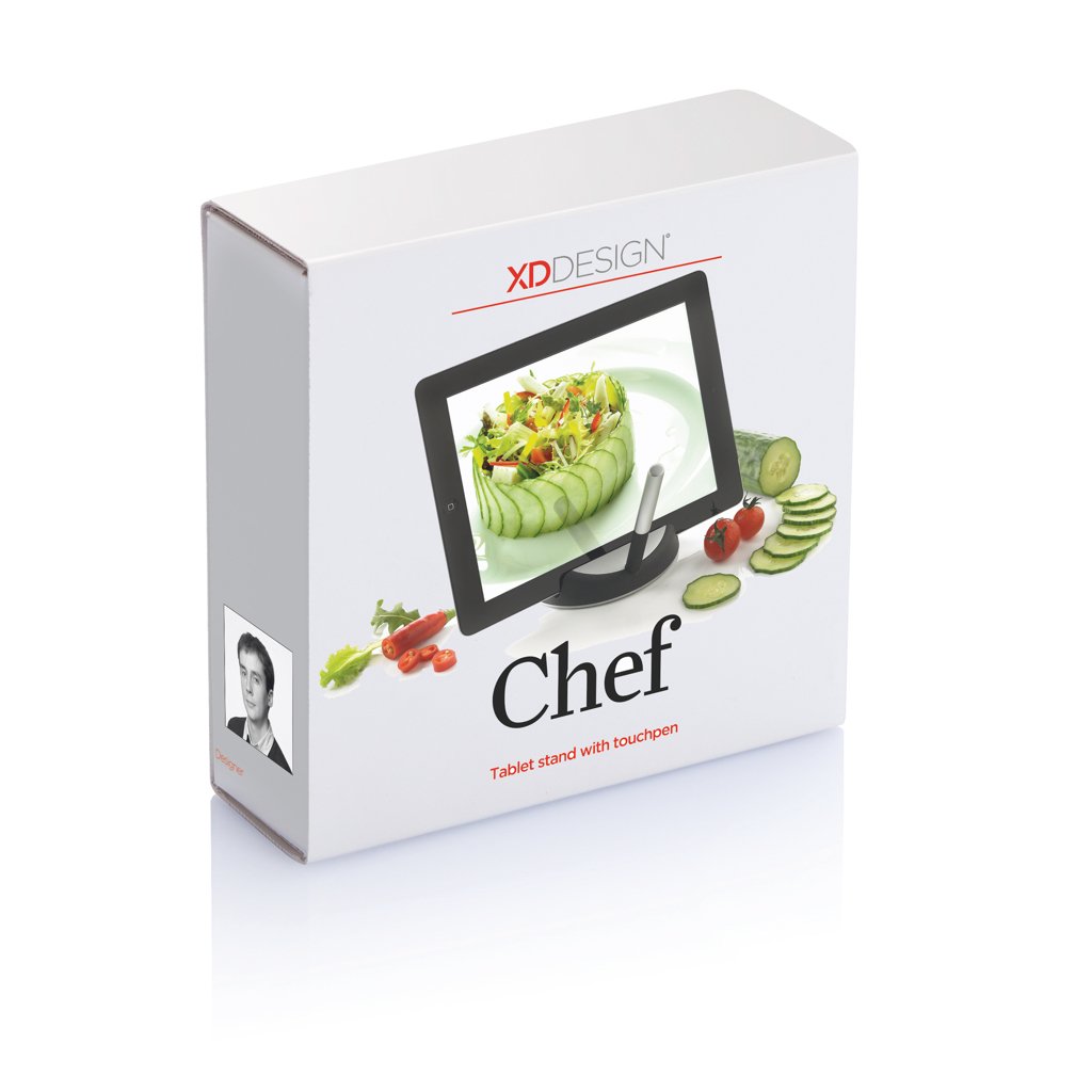 Stojan na tablet Chef s dotykovým perom - XD Design