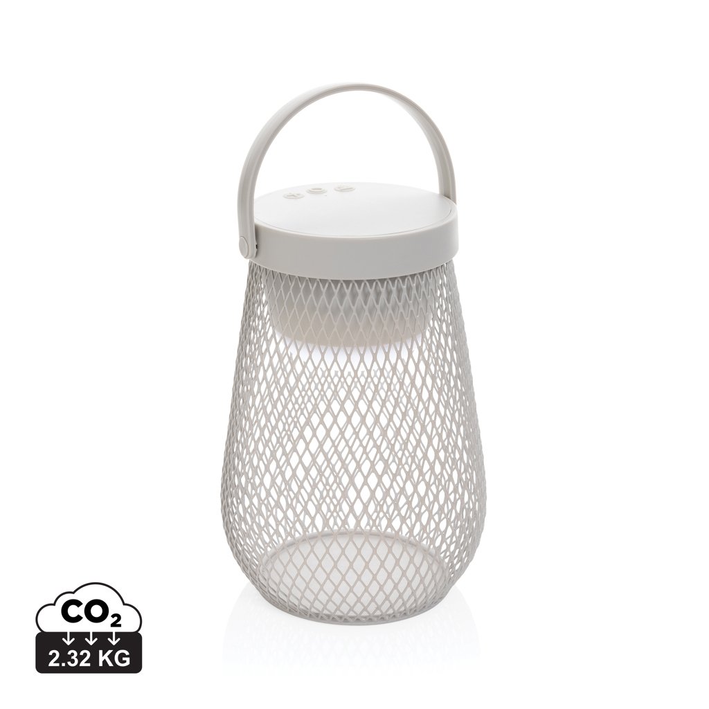 USB dobíjateľná stolná lampa Aurora z RCS recykl. plastu - XD Xclusive