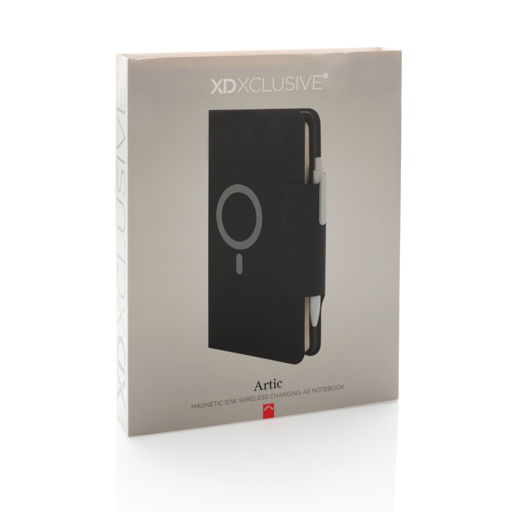 Artic Magnetický 10W bezdrôtovo nabíjateľný A5 zápisník - XD Xclusive