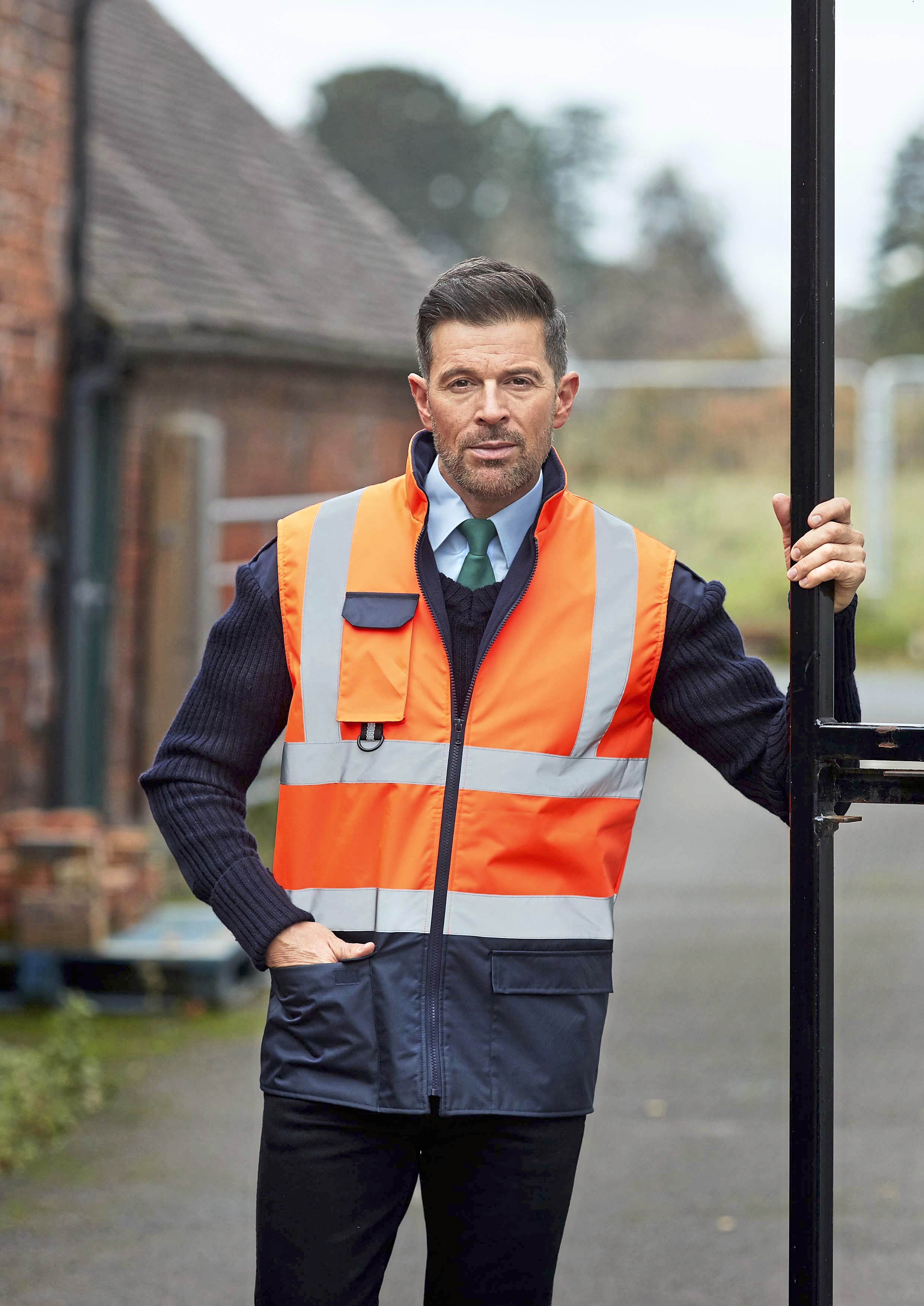 Hi-Vis Two-Tone Bodywarmer - YOKO