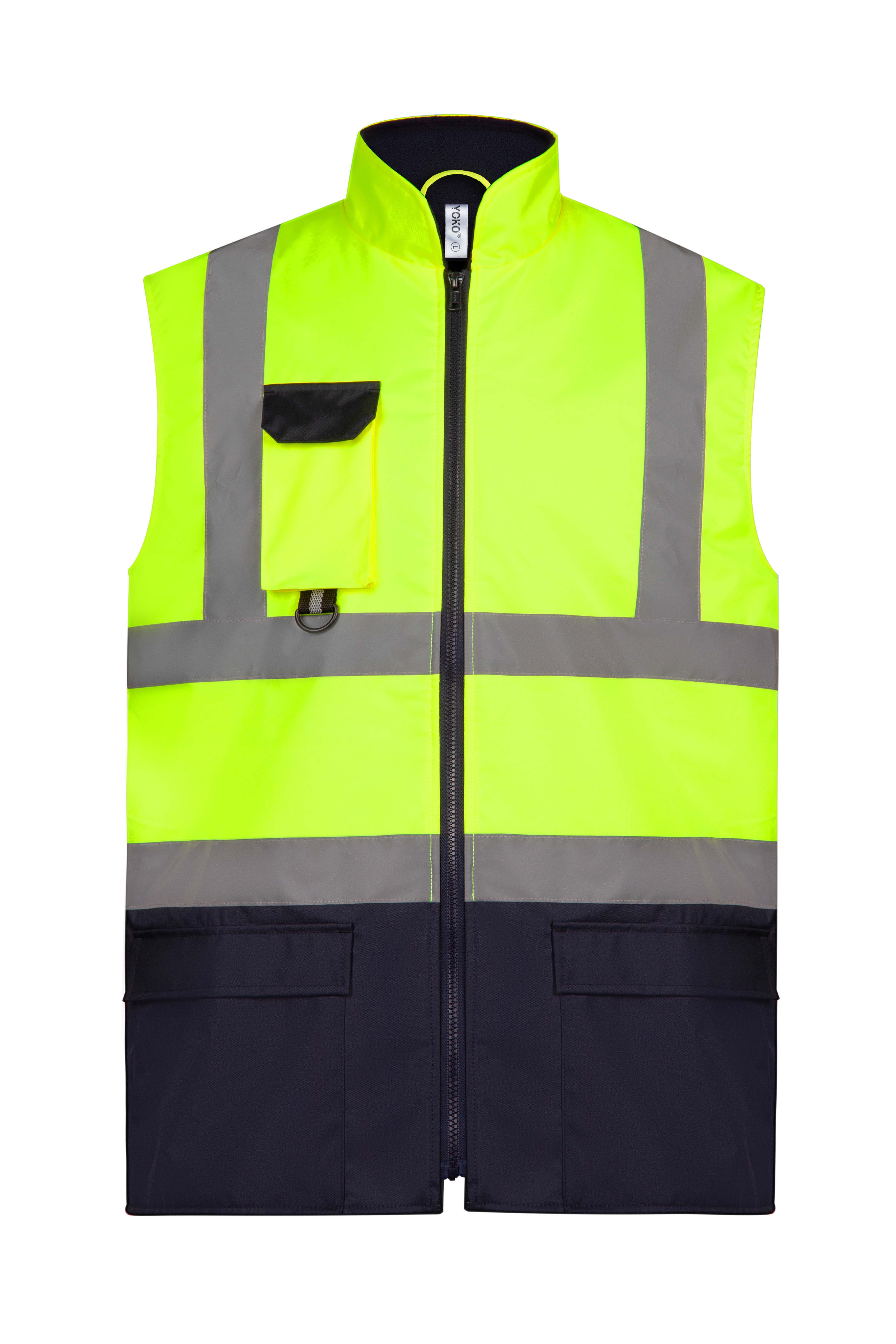 Hi-Vis Two-Tone Bodywarmer - YOKO