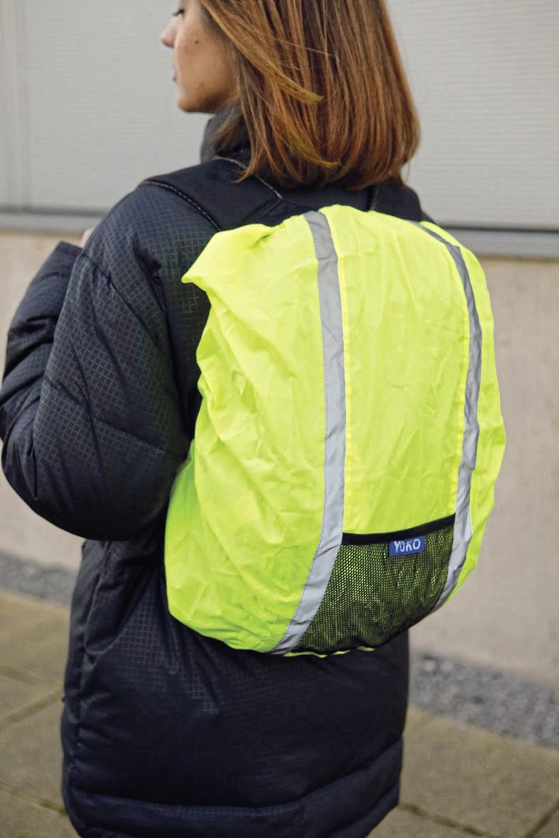 Hi-Vis Waterproof Backpack Cover - YOKO