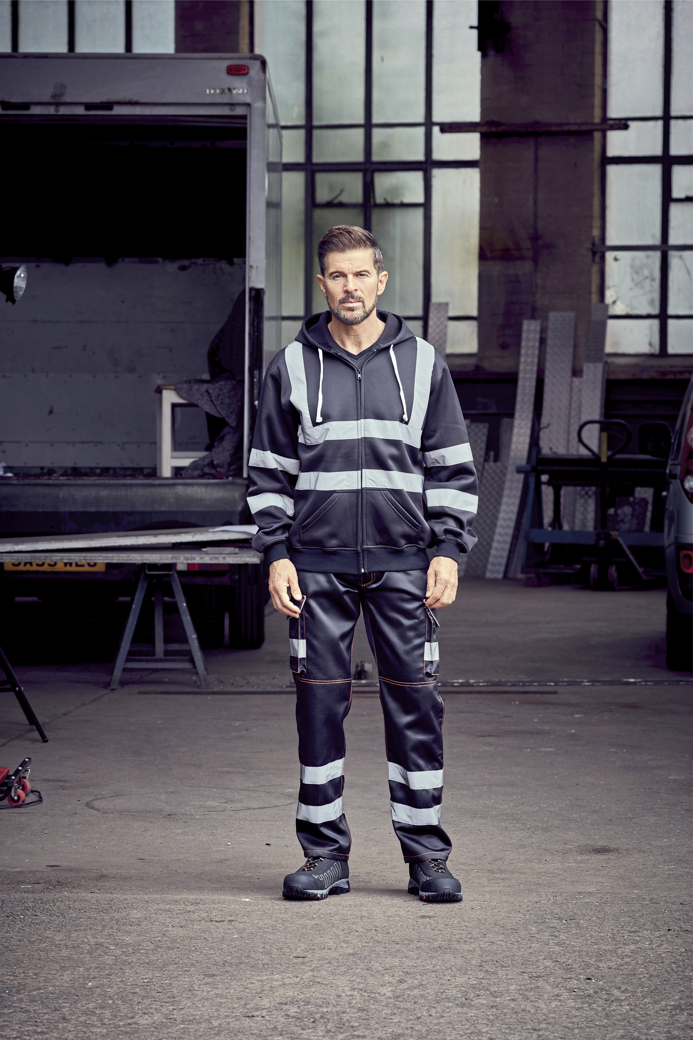 Hi-Vis Zip Hoodie - YOKO