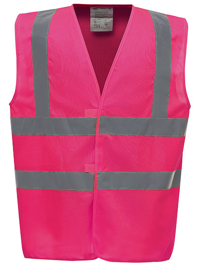 Kids hi-vis 2 b&b waistcoat (HVW100CH) - Yoko