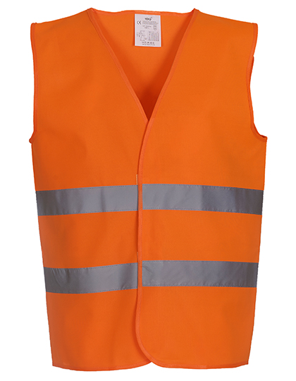 Hi-vis reflective border kids waistcoat (HVW102CH) - Yoko
