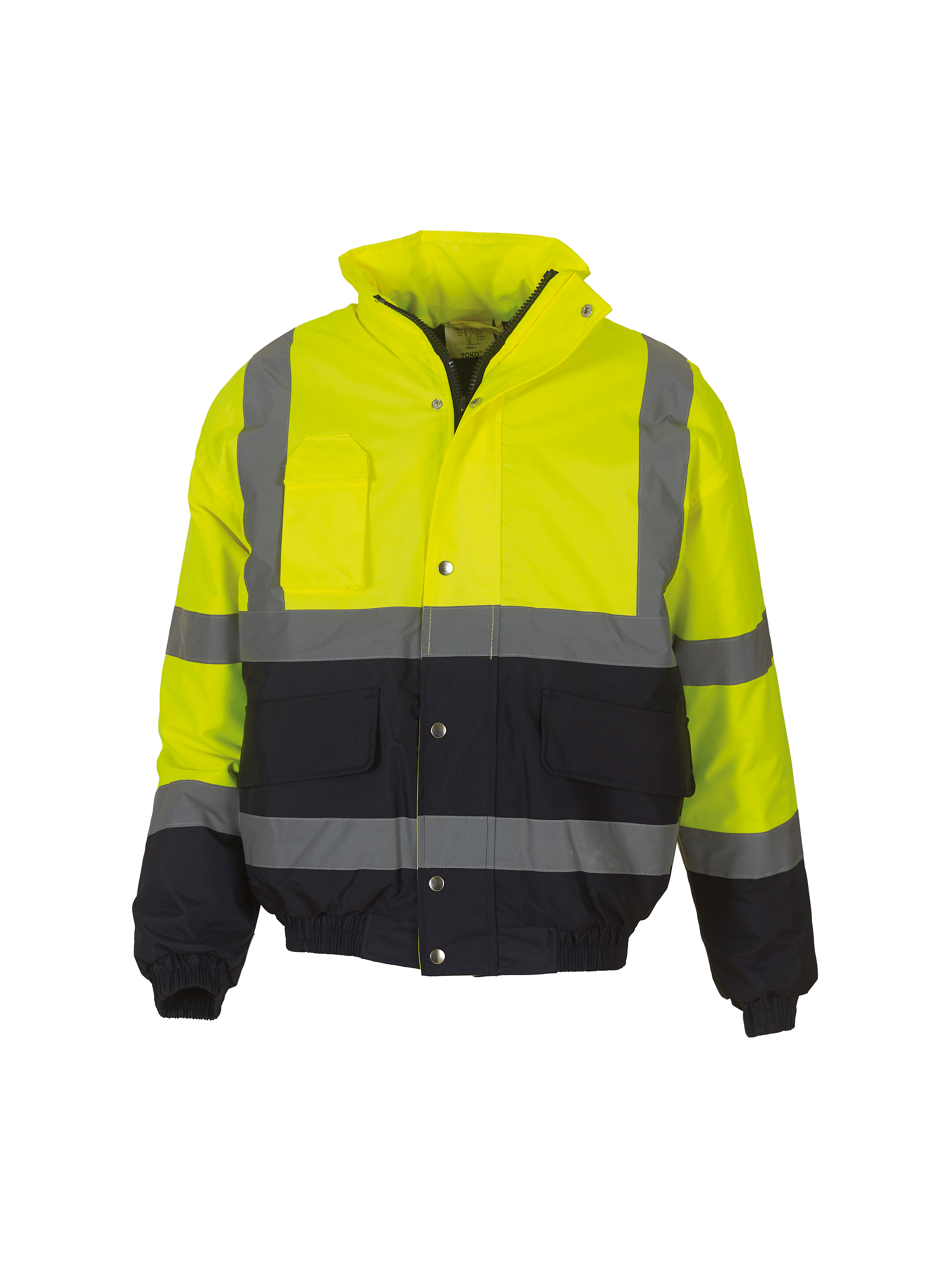 Hi-Vis Two-Tone Bomber Jacket - YOKO