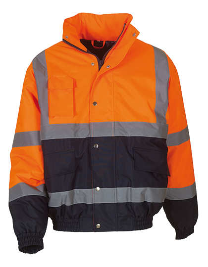Hi-Vis Two-Tone Bomber Jacket - YOKO