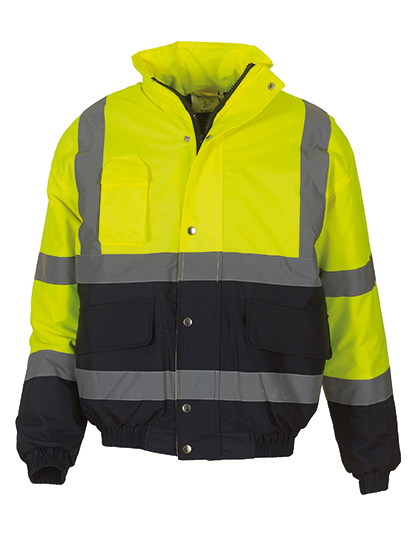 Hi-Vis Two-Tone Bomber Jacket - YOKO
