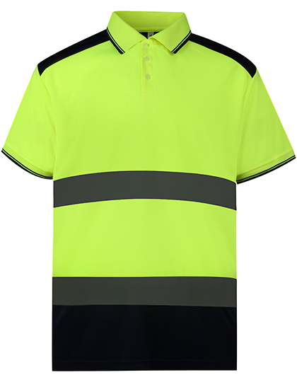 Hi-Vis Two-Tone Polo - YOKO