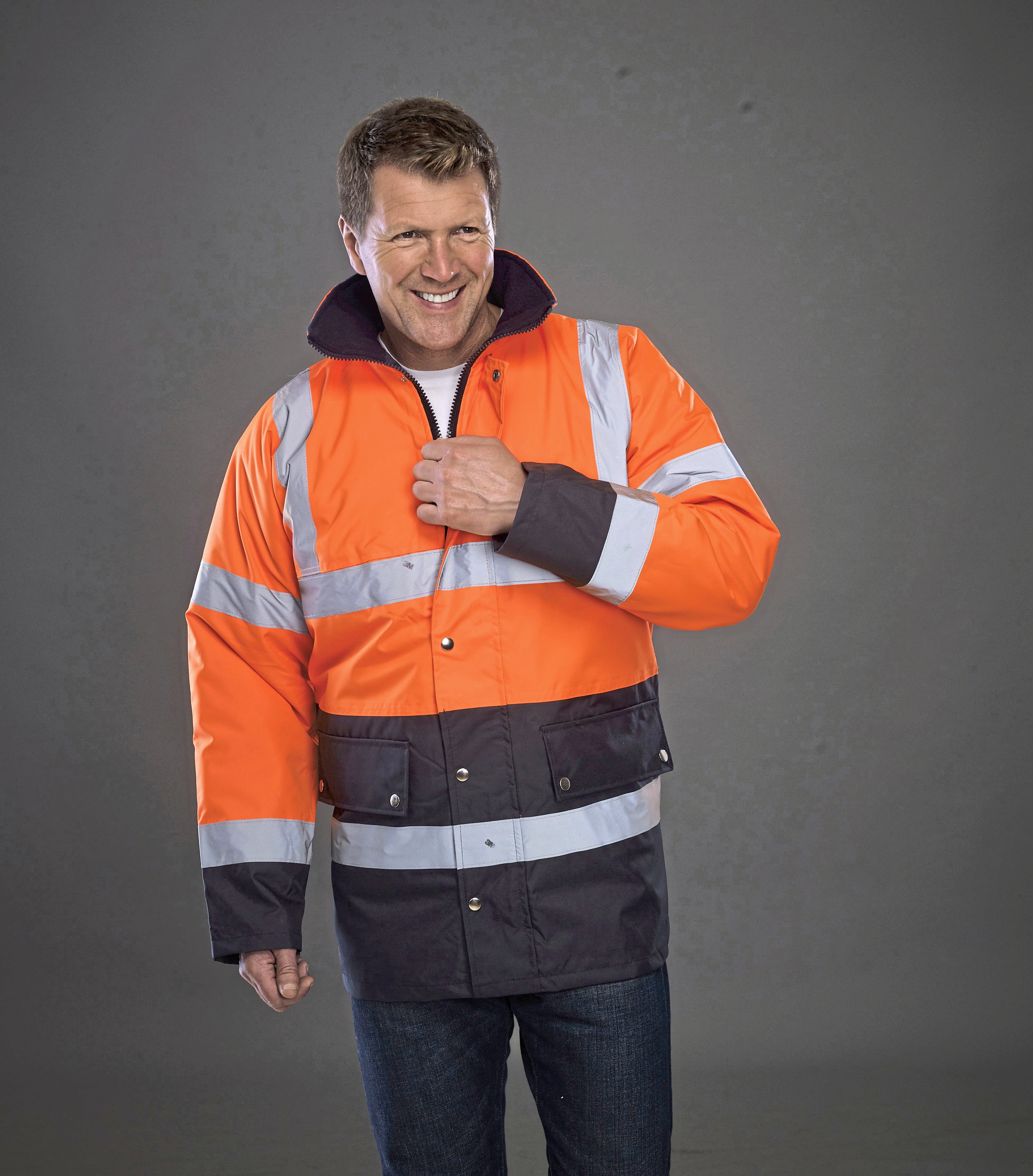 Hi-Vis Two-Tone Motorway Jacket - YOKO