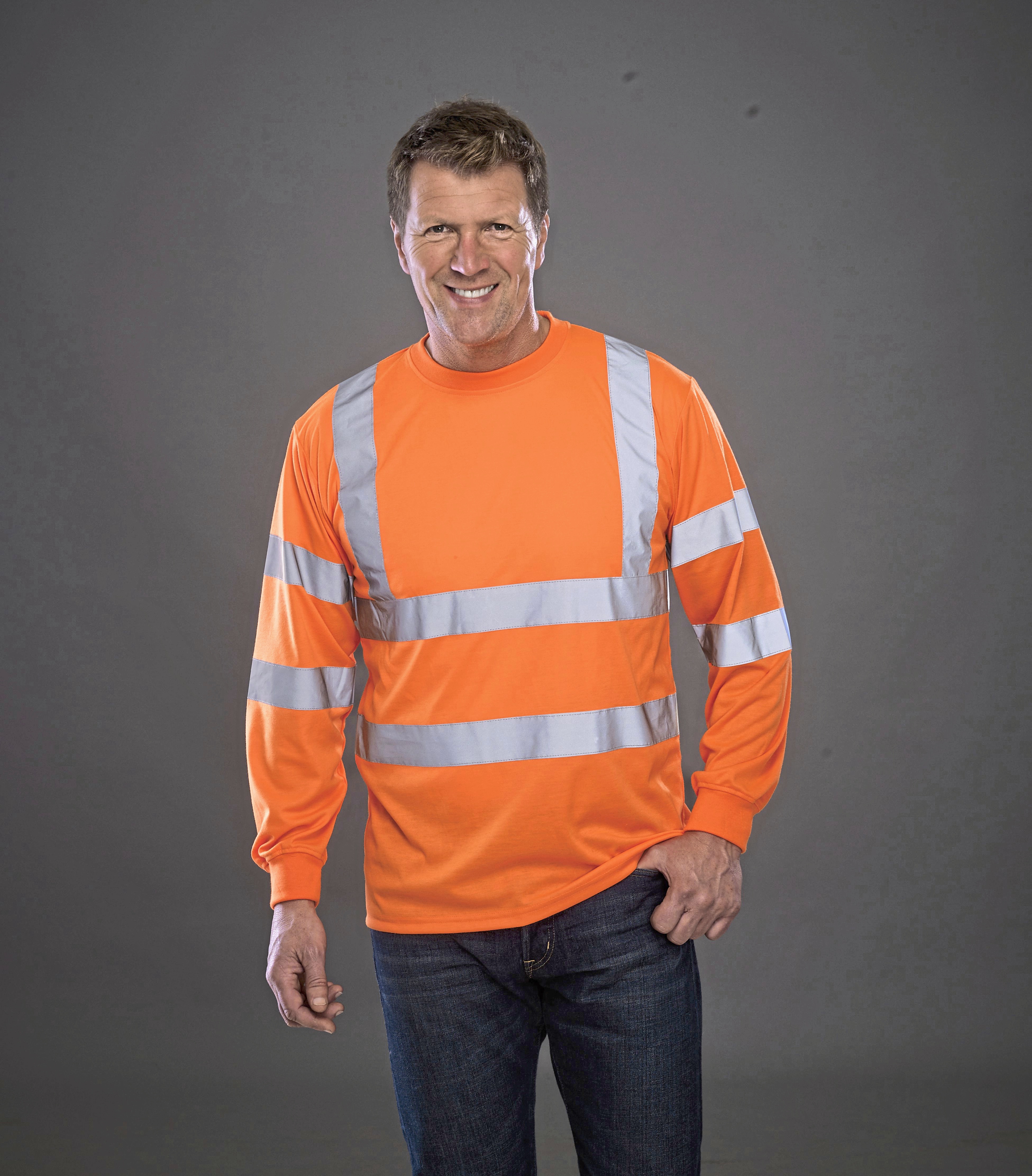Hi-Vis Long Sleeve T-Shirt - YOKO