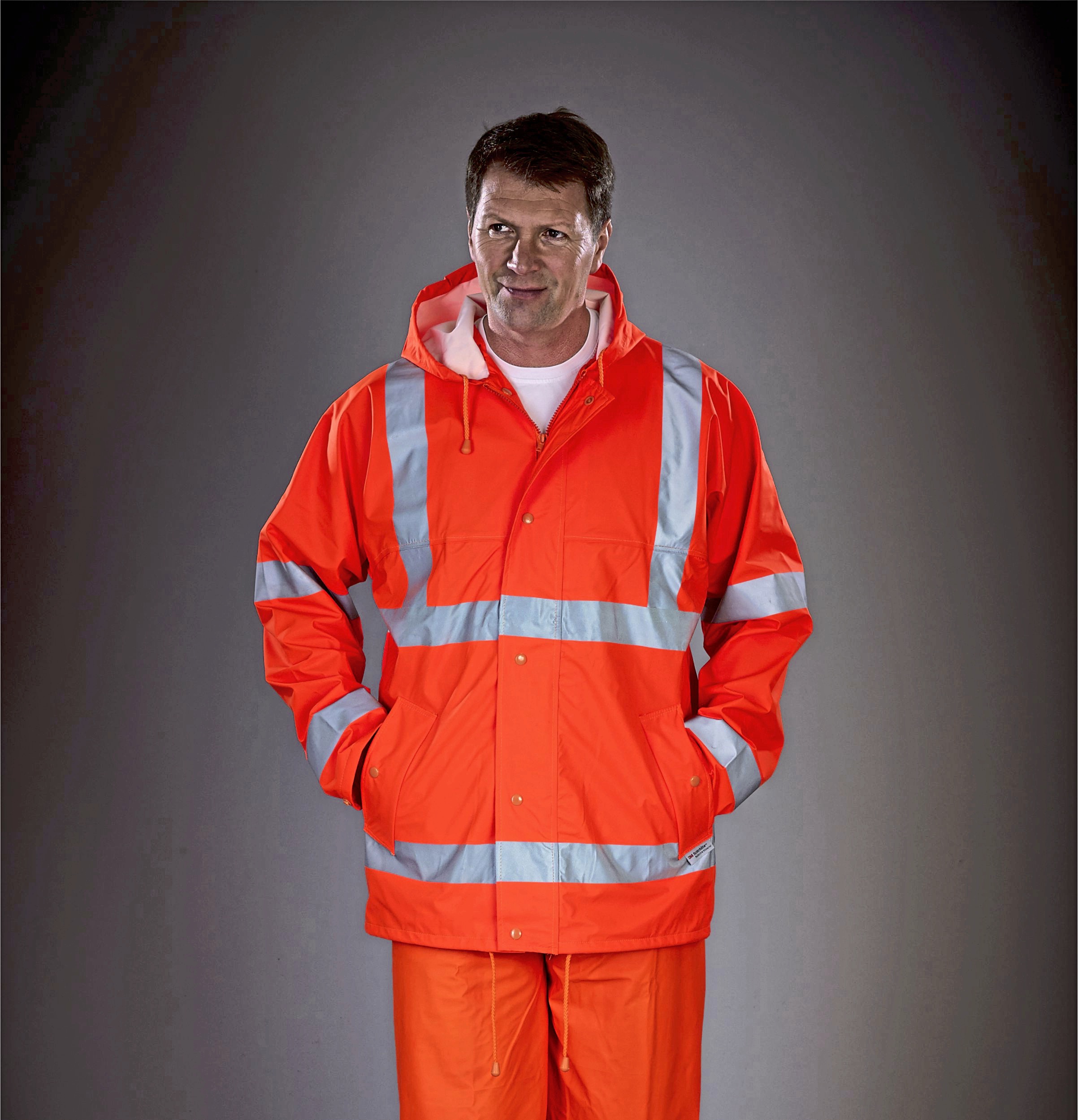 Hi-Vis Soft Flex Breathable Rain Jacket - YOKO