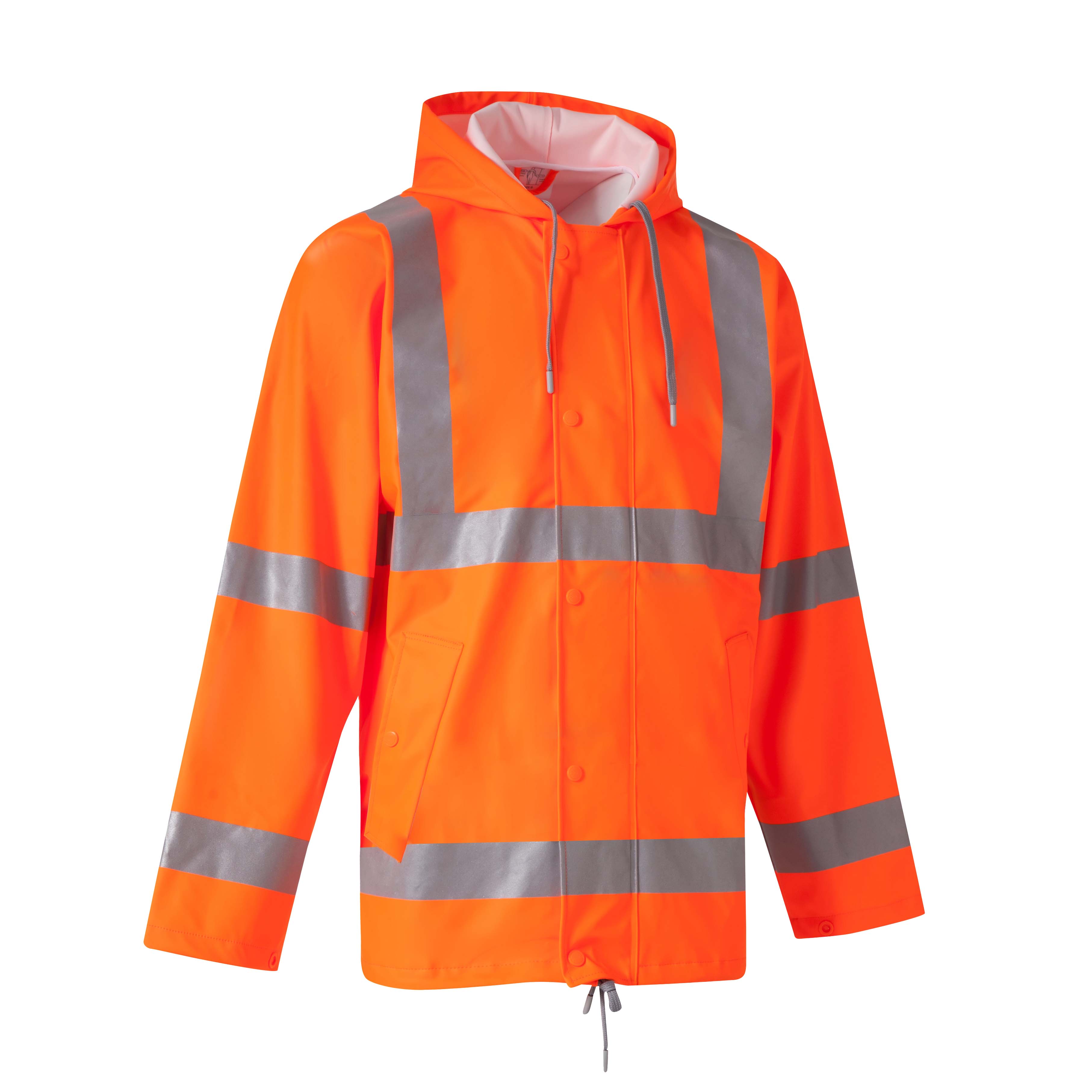 Hi-Vis Soft Flex Breathable Rain Jacket - YOKO